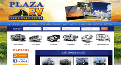 Desktop Screenshot of plazarv.com